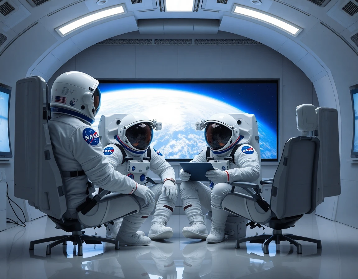 NASA Astronauts Engage with Ohio Students in Live Q&A Session